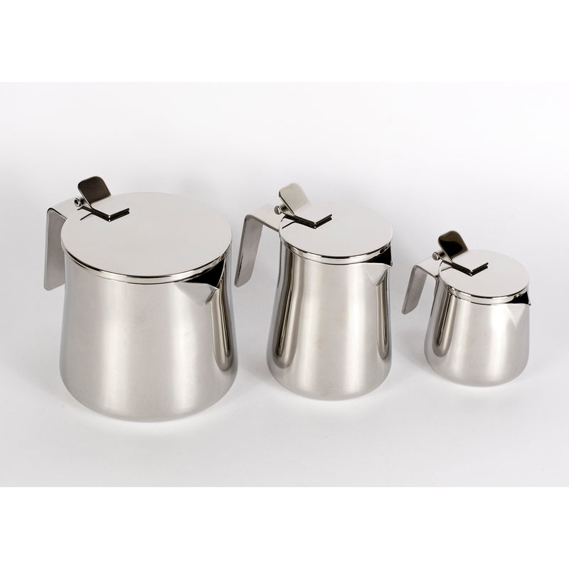 teapot with lid and internal stainless steel filter