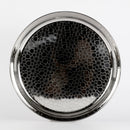 stainless steel tray worked in lowrelief