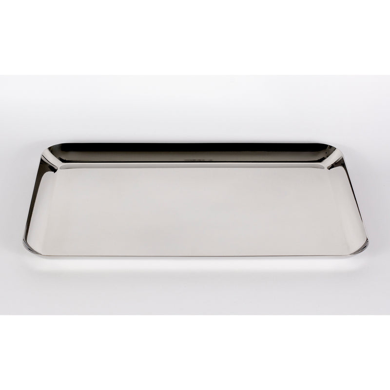 rectangular stainless steel tray