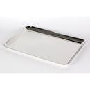 rectangular stainless steel tray