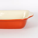 oven pan in orange kergres