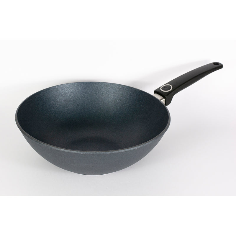 non stick wok in aluminum alloy diameter 30 cm