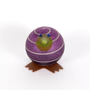 kiwi ametista in vetro soffiato Borowski