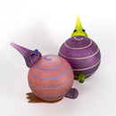 kiwi ametista in vetro soffiato Borowski