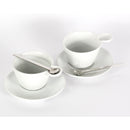 set 6 pezzi tazzine in porcellana bianca