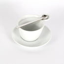 set 6 pezzi tazzine in porcellana bianca