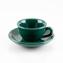 set 6 tazze caffè in ceramica con piattino
