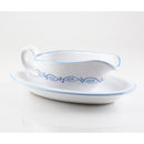 salsiera in ceramica siciliana con piatto