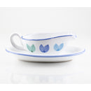 salsiera in ceramica siciliana con piatto