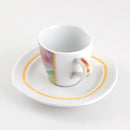 set of 6 porcelain coffee cups