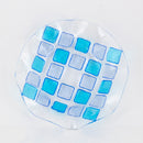 set 2 pezzi centrotavola in vetro