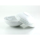 set 12 pezzi coppette macedonia in porcellana