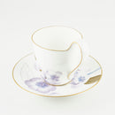 porcelain teacup with plate