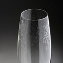 set 6 pezzi calici in vetro serigrafato