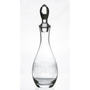 silk-screened crystal bottle