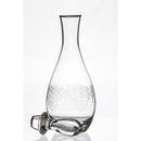 silk-screened crystal bottle