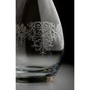 silk-screened crystal bottle