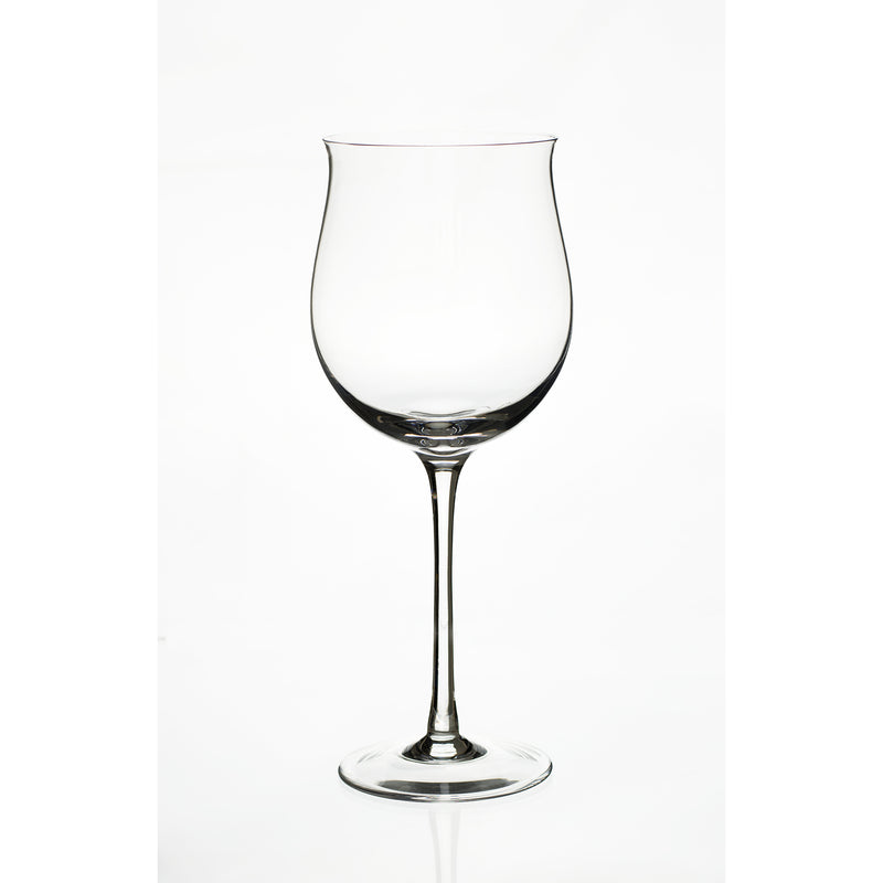 crystal wine glass