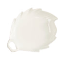 leaf shape porcelain plate