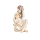 hand decorated porcelain maternity figurine