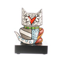 porcelain puppy designed by Romero Britto