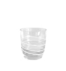 Servizio bicchieri in vetro soffiato