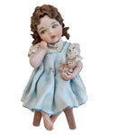 Statuina in porcellana