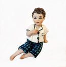 Statuina bimbo in porcellana