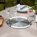 Bistecchiera grill plancha in acciaio