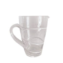 Servizio bicchieri in vetro soffiato