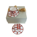 Tazzine caffè in porcellana Geminiano Cozzi