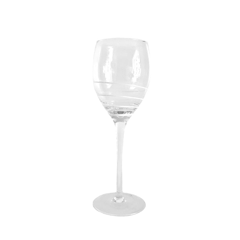 Servizio bicchieri in vetro soffiato