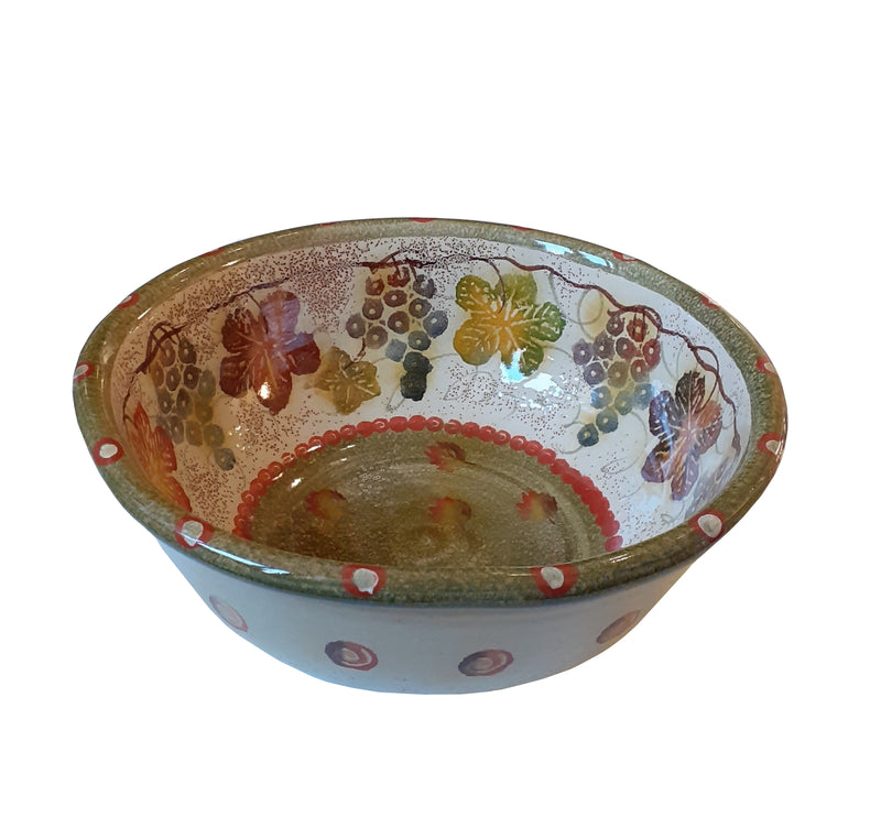 Servizio piatti in ceramica artistica