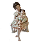 Statuina in porcellana