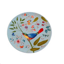 Piatto in porcellana decorato