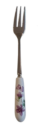 Forchette dolci in porcellana e acciaio