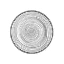 Servizio piatti in porcellana bianco nero