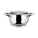 Casseruola in acciaio con coperchio