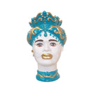 Testa di moro uomo in porcellana di Capodimonte